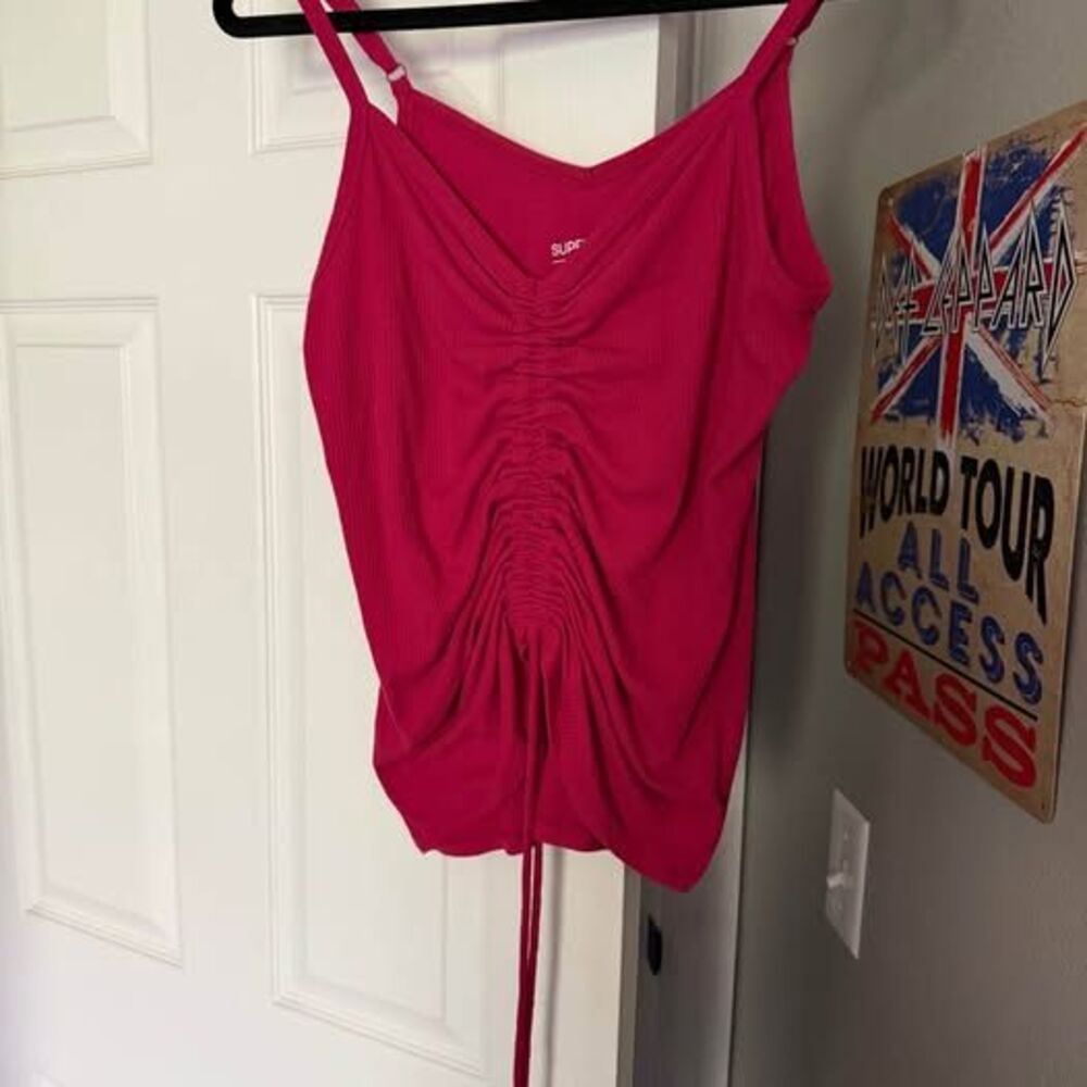 Torrid Super Soft Rib Knit Cinch-Front Cami - Size 1 (1X)